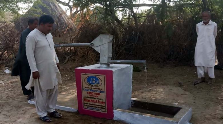Ehsan Charity Impact Clean Water Handpump Installed in Tharparkur Sindh