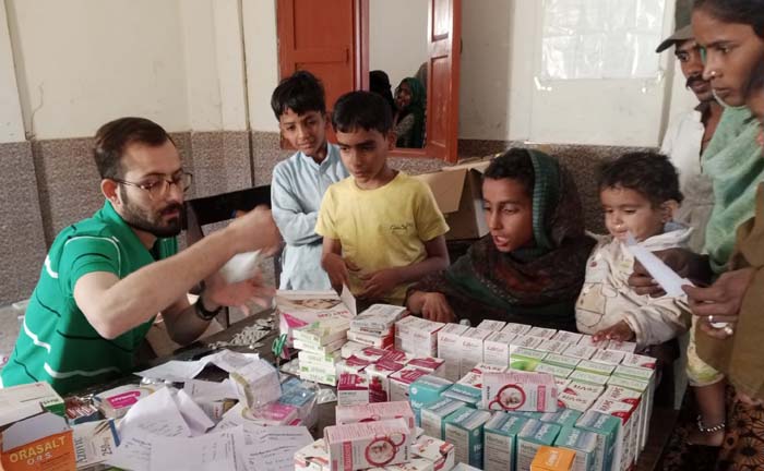 Free Medical Camp Organized by Ehsan Charity in Garebabad District, Malir Zone, Karachi